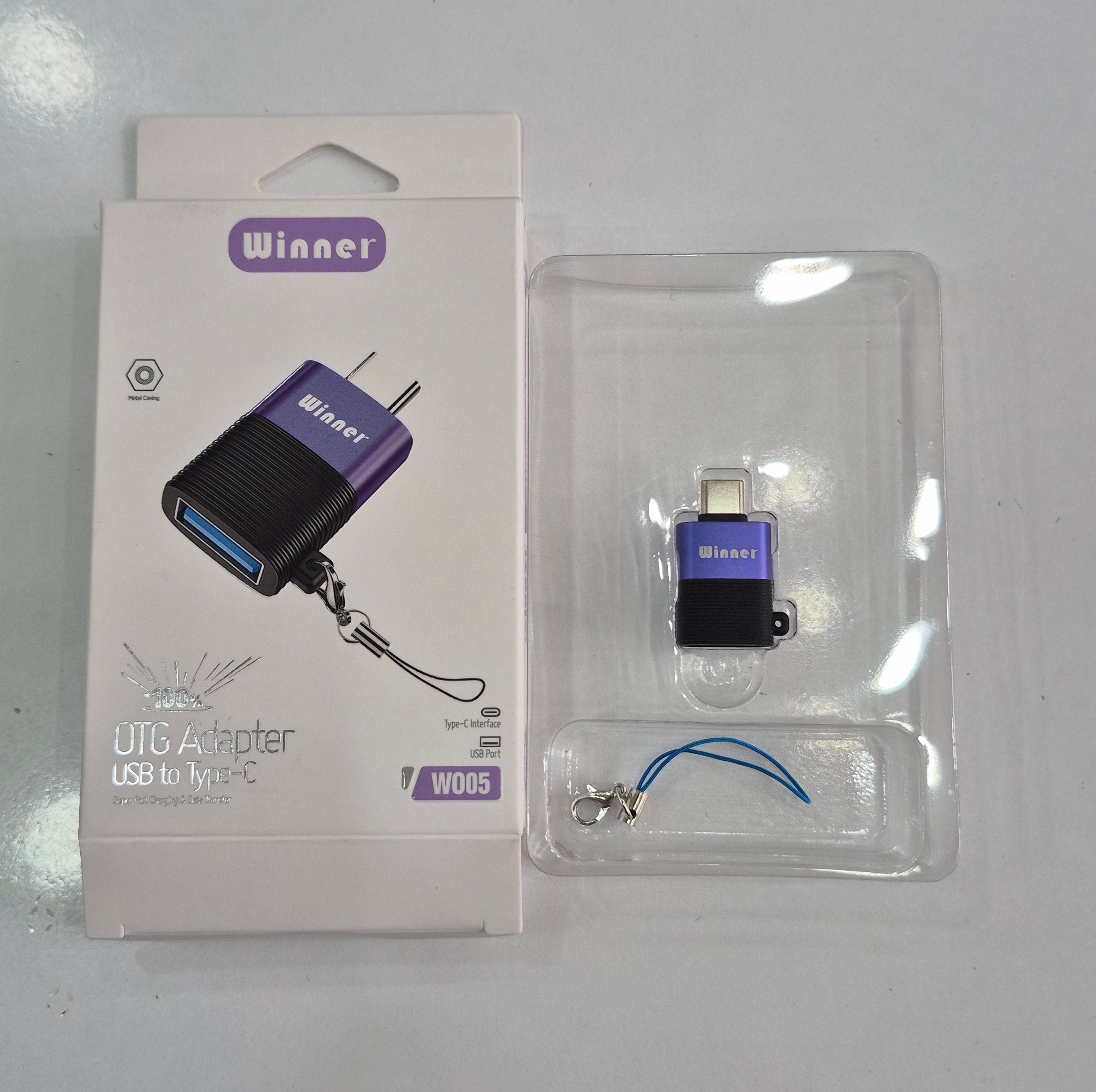 مبدل USB به type-C وینر مدل 005